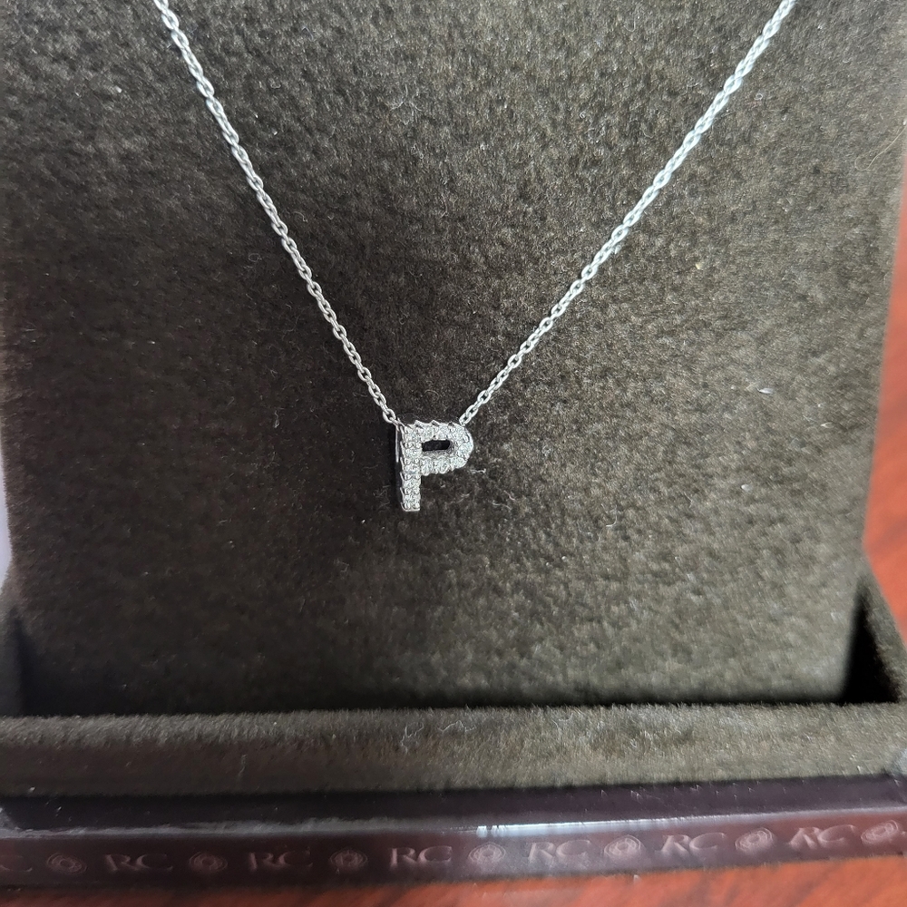 Roberto Coin Love Letter "P" necklace
